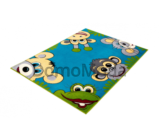 Детский ковер Funky Top Tig Szmaragd Купить в интернет магазине ДомоМода Детский ковер Funky Top Tig Szmaragd - высокое качество по лучшей цене в Украине